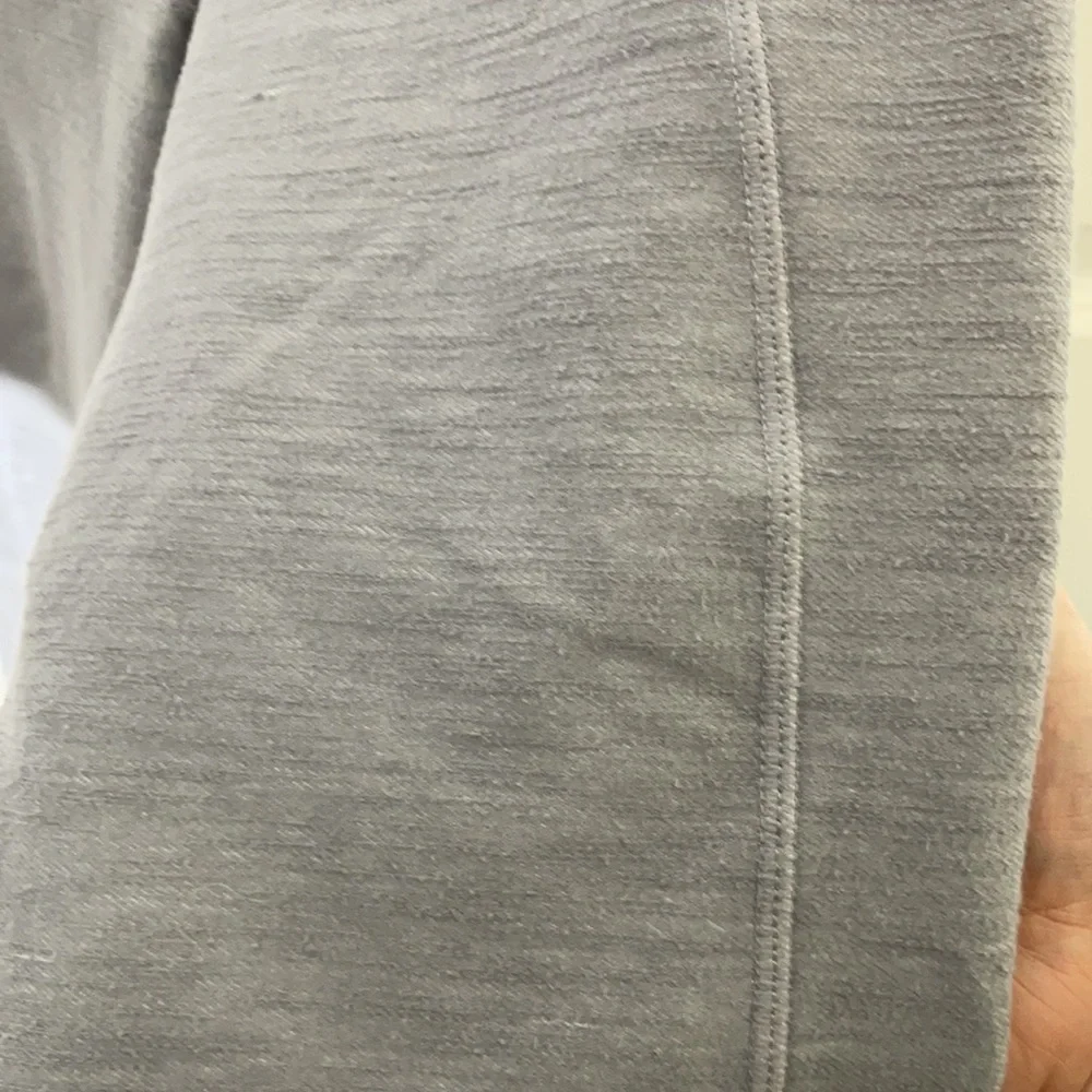 Lululemon Ride On Crop Grey Denim Pants 2 Workout